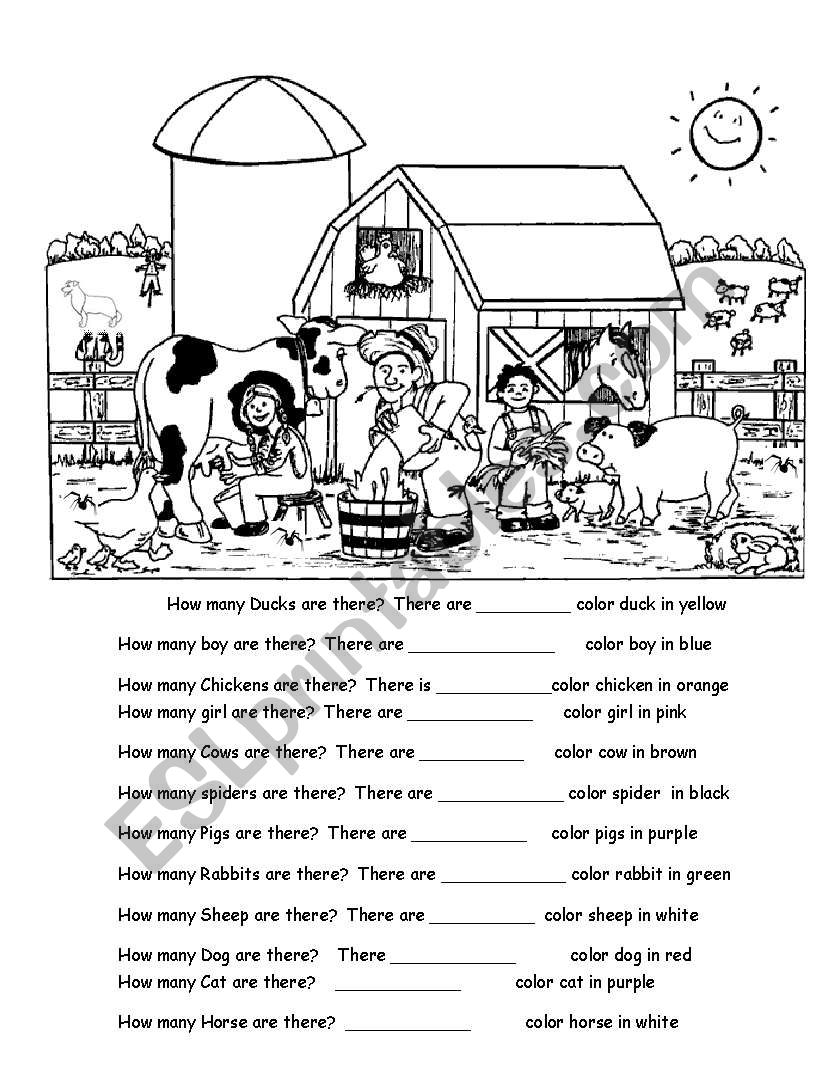 reading  worksheet