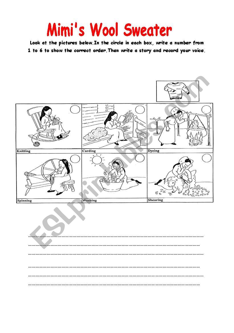 story worksheet