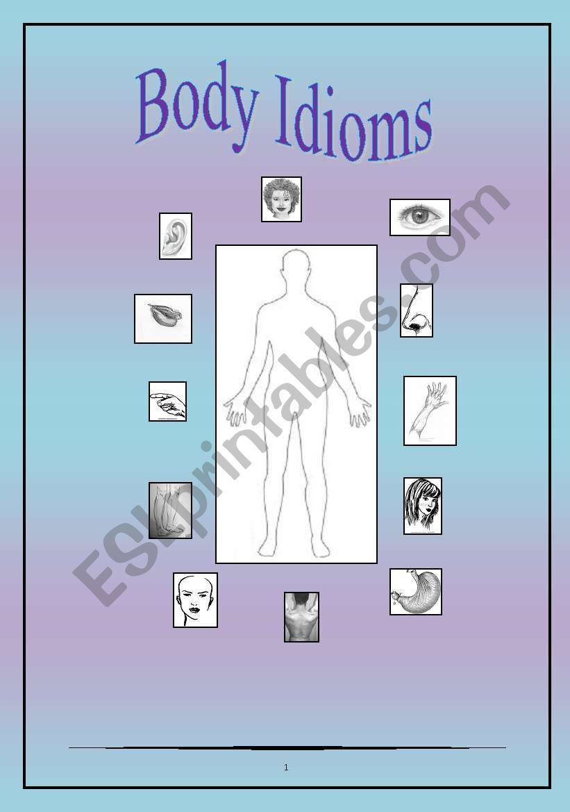 Body idioms worksheet