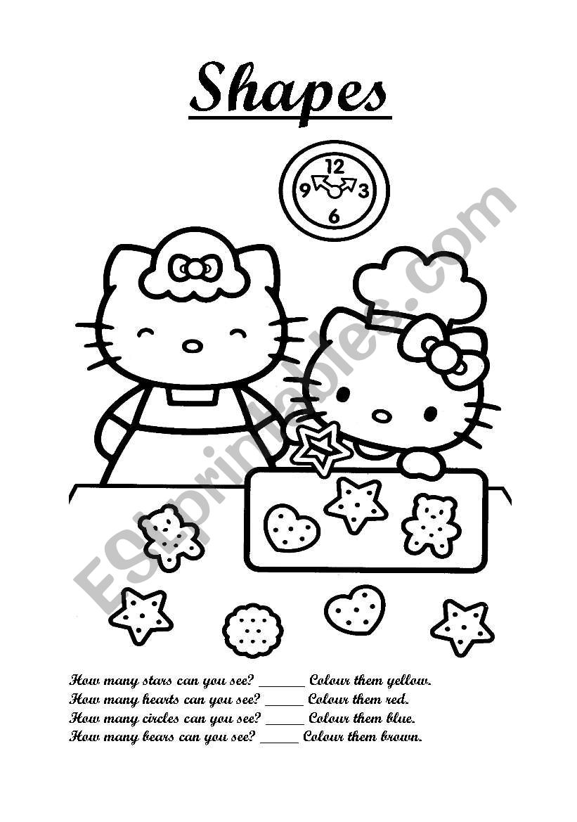 SHAPES worksheet