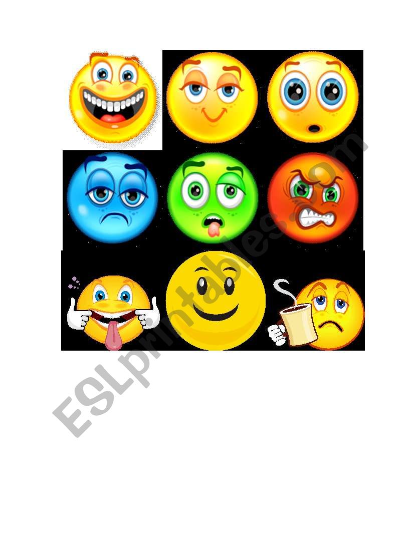 feelings and emotions activity