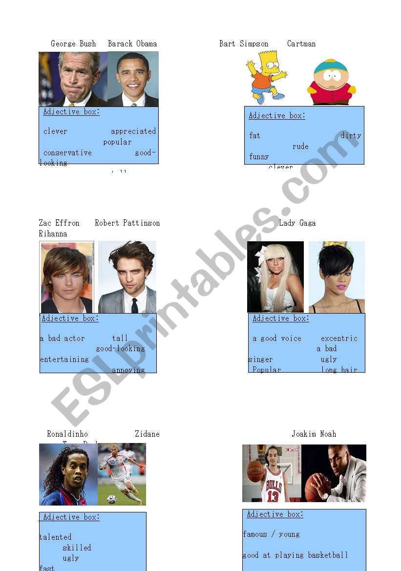 letÂ´s compare them worksheet