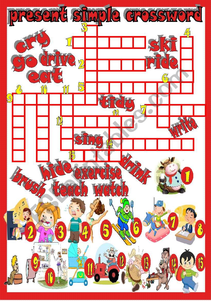 3rd-person-present-simple-crossword-esl-worksheet-by-liliaamalia