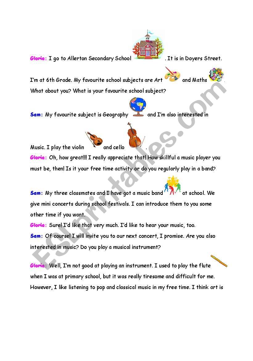 Conversatin 1: Greeting People - page 2