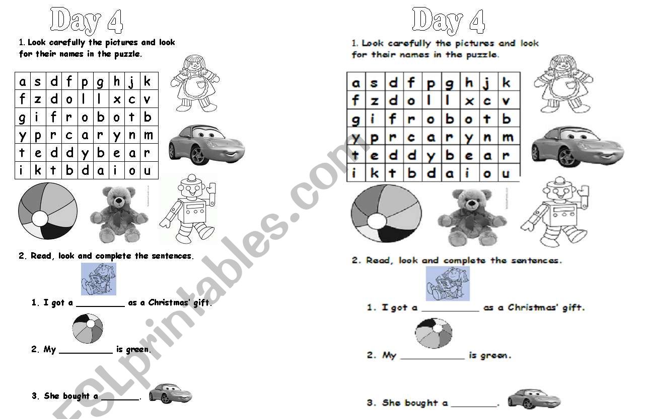 Word wall words worksheet