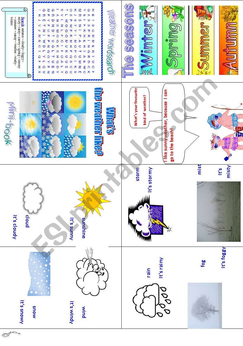 weather worksheet