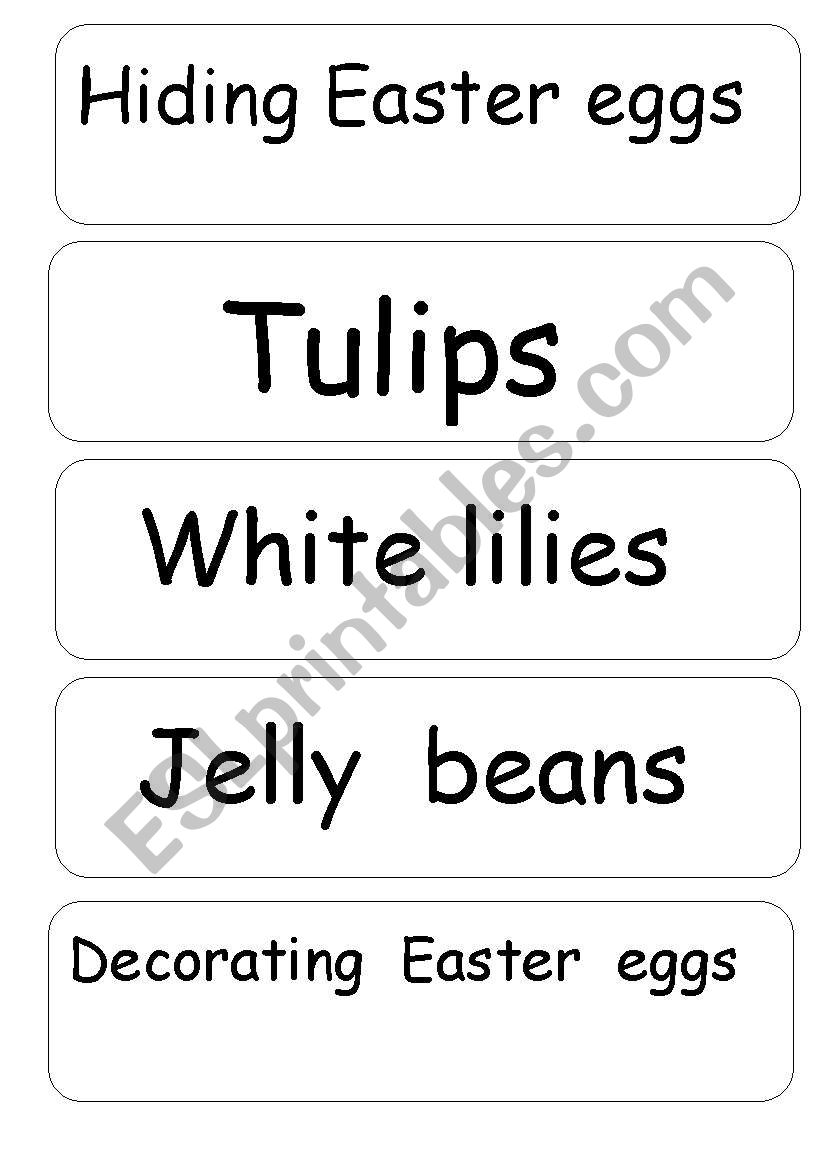 Easter FLASH CARDS- SET 2 of 3