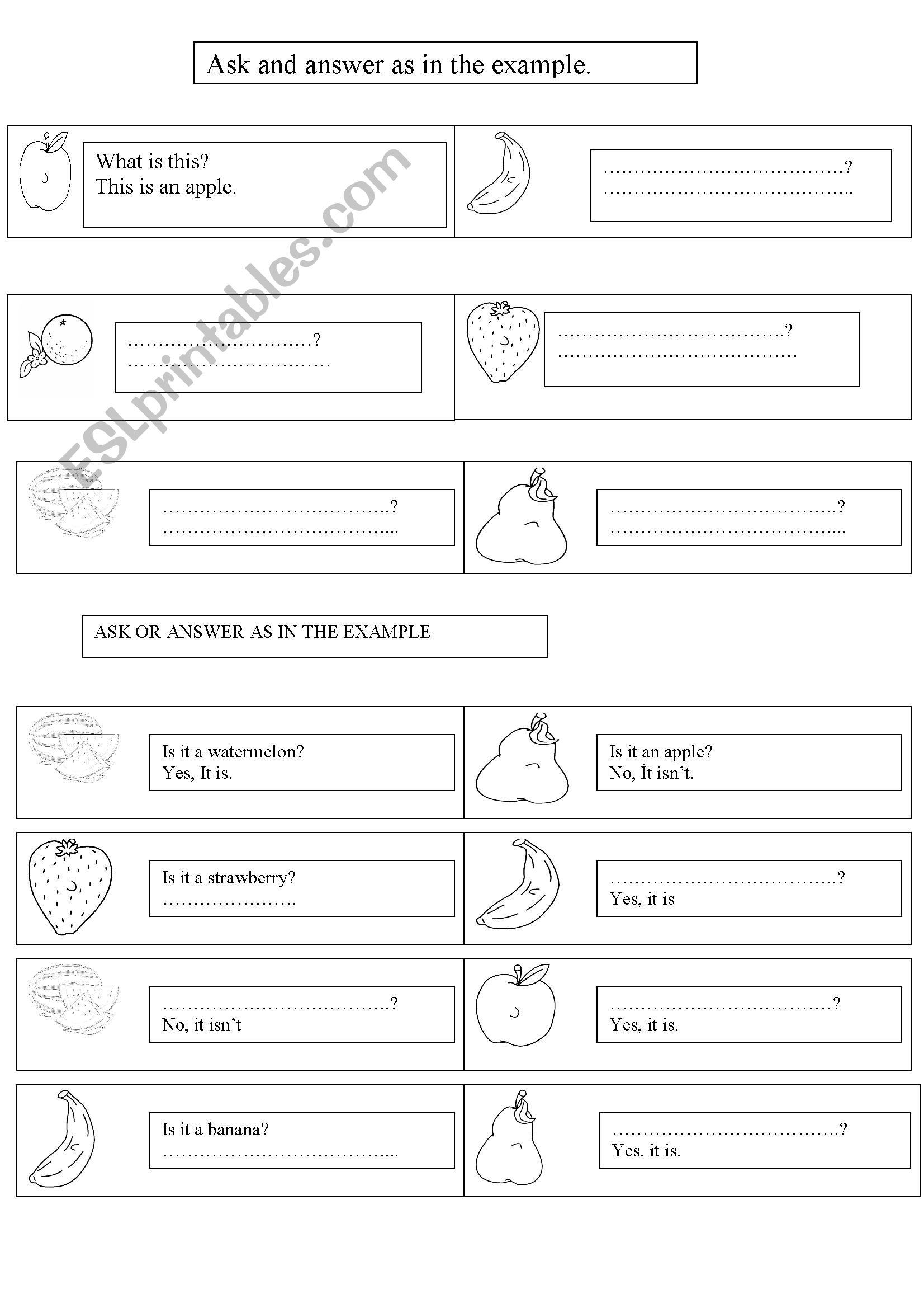 what is this? worksheet