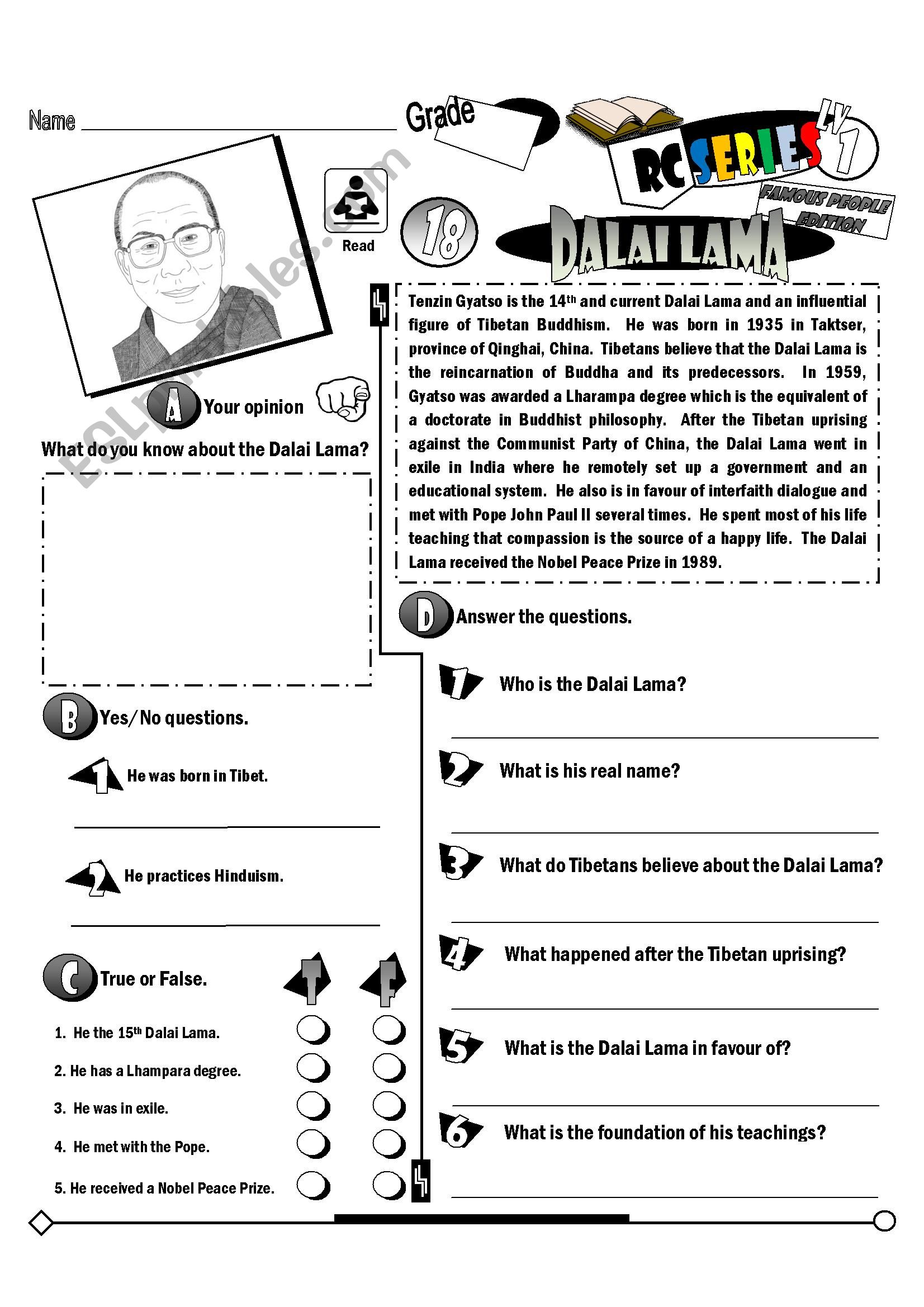 RC Series Famous People Edition_18 Dalai Lama (Fully Editable)