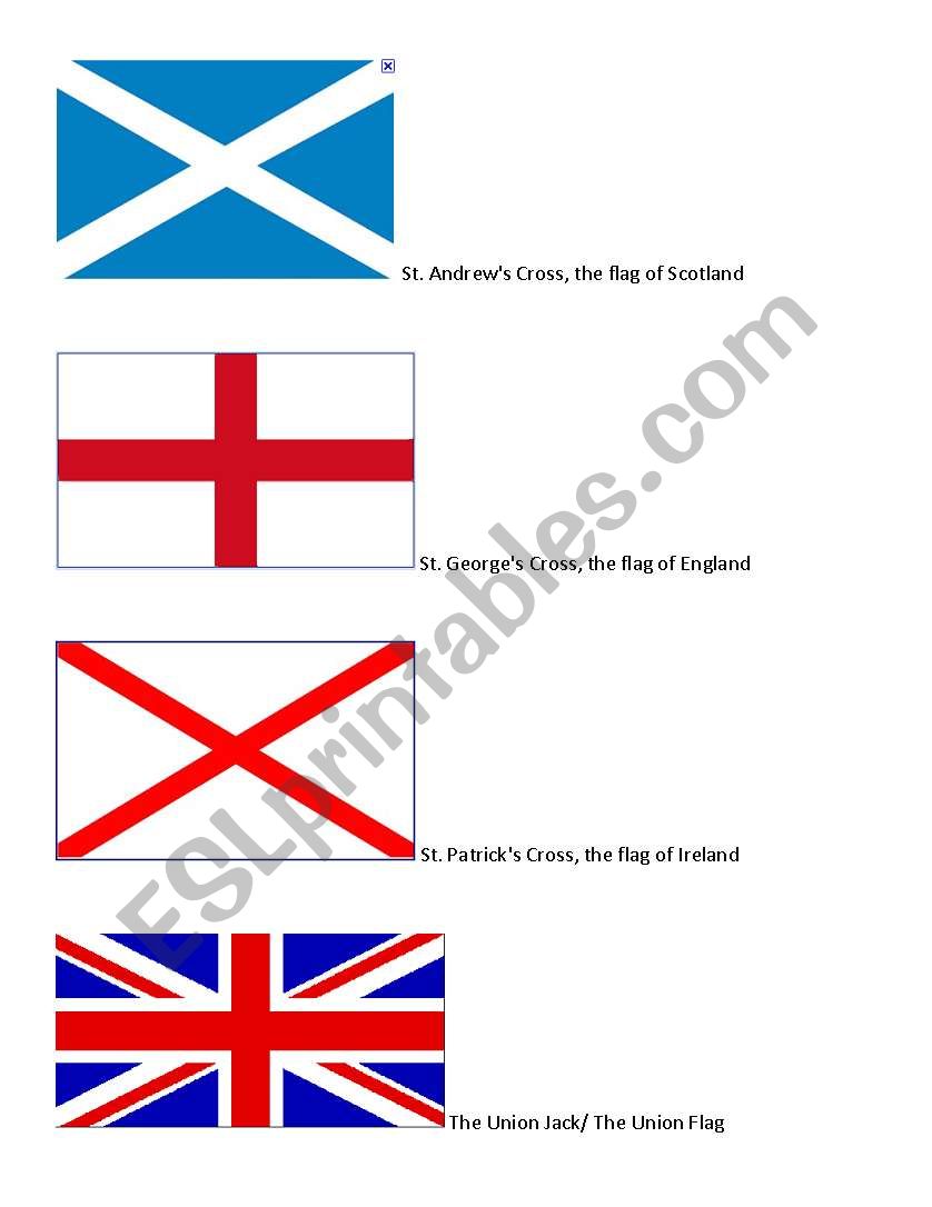 The making of the Union Jack worksheet