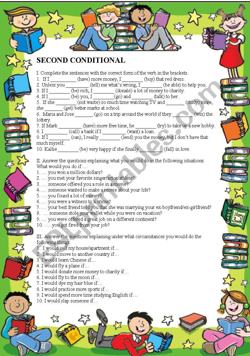 2nd Conditional worksheet