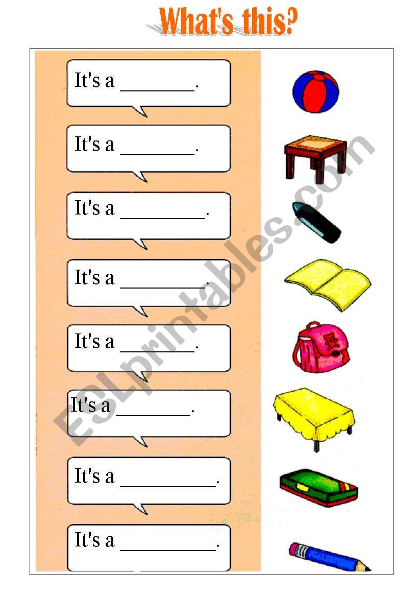 WhatÂ´s this worksheet