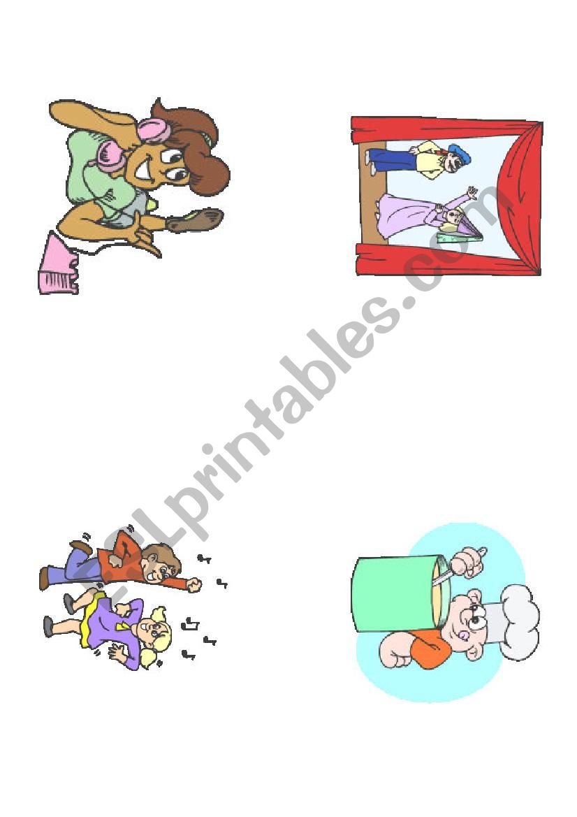 Flashcards Hobbies worksheet