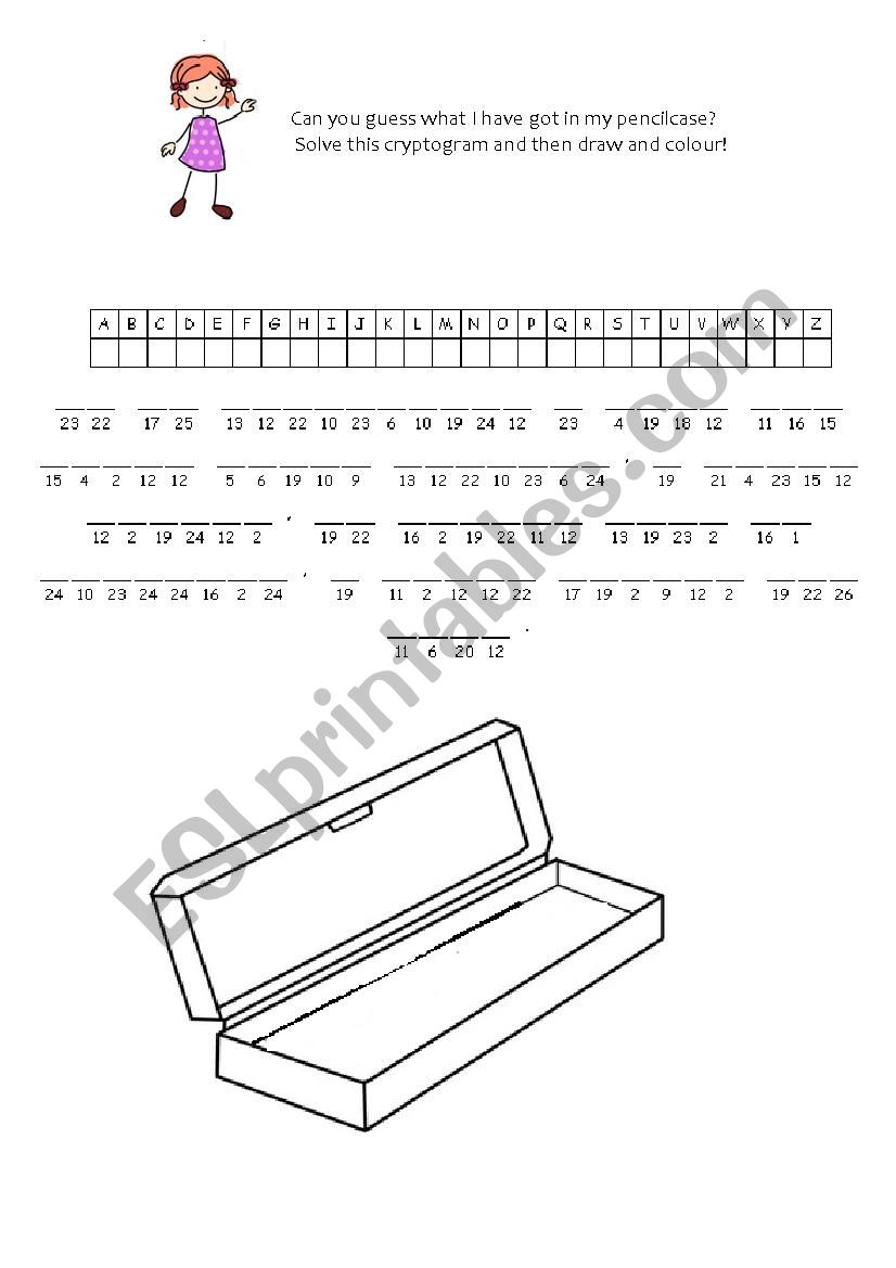 Fun Cryptogram! worksheet