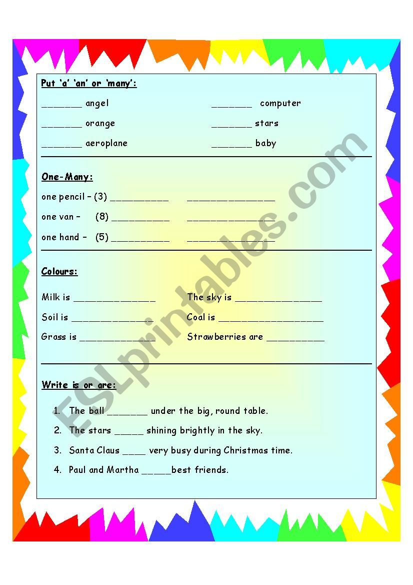 MIXED EXERCISES worksheet