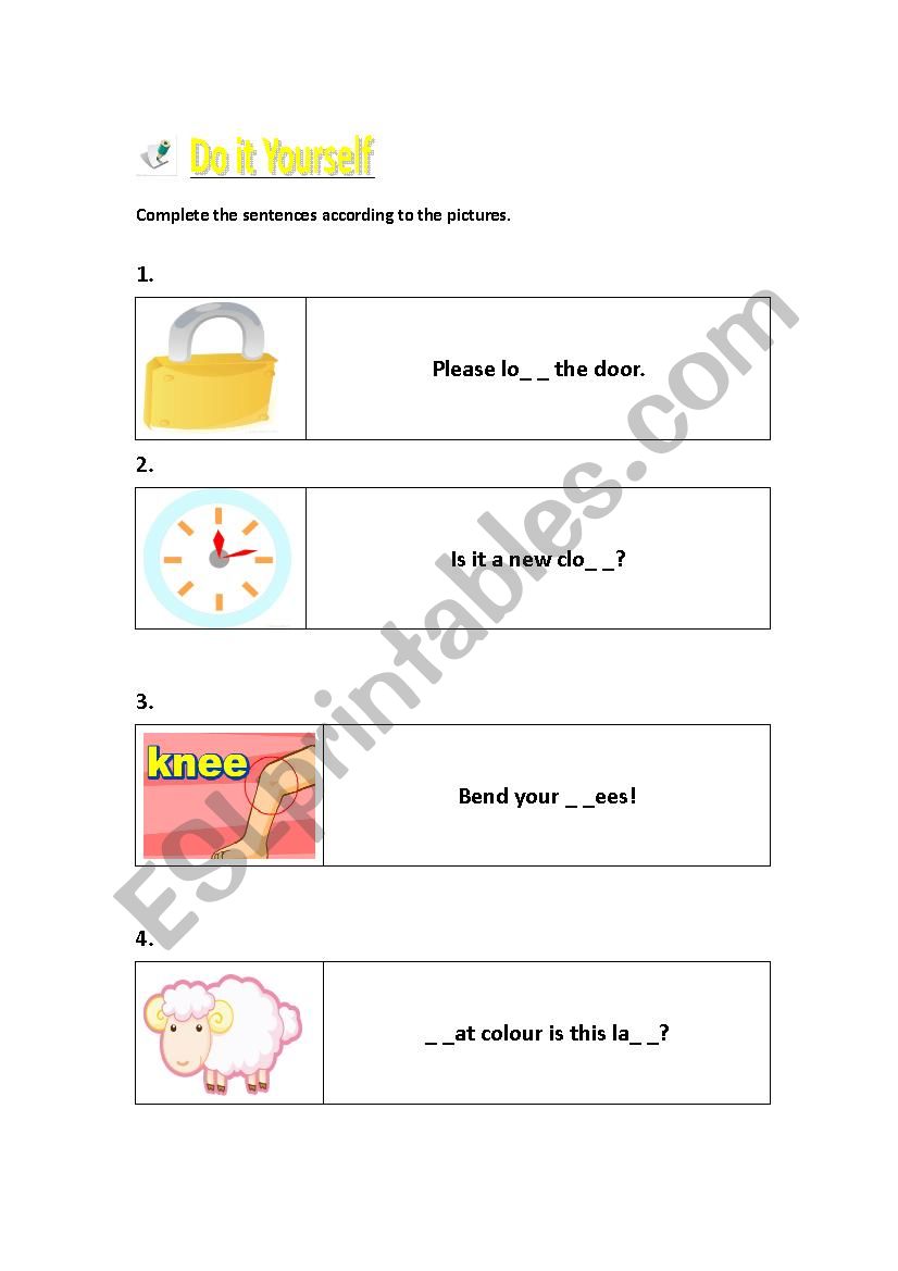 A Series of Phonics Printables Unit 17 2/2