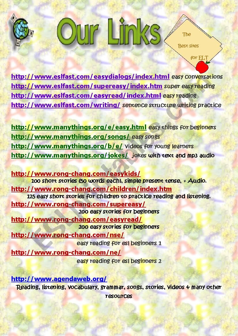 THE MOST HELPFUL SITES if you teach ELEMENTARY & UPPER ELEMENTARY 
