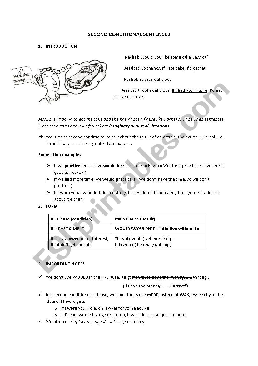 Second Conditional Grammar Guide and Practice