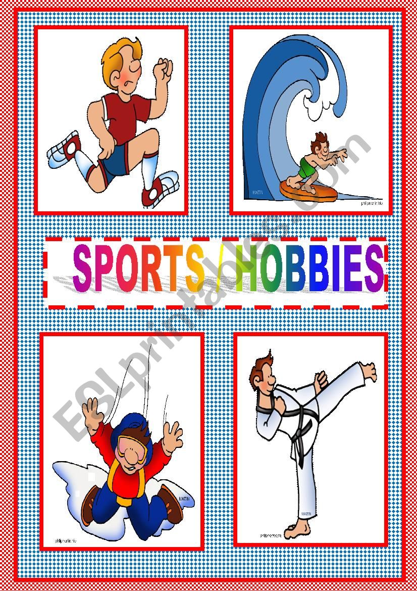SPORTS / HOBBIES worksheet