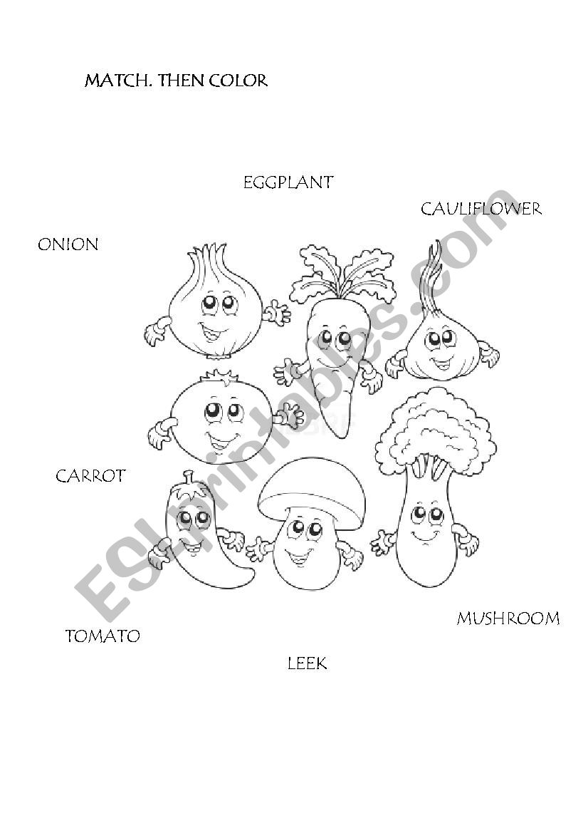 read and match worksheet