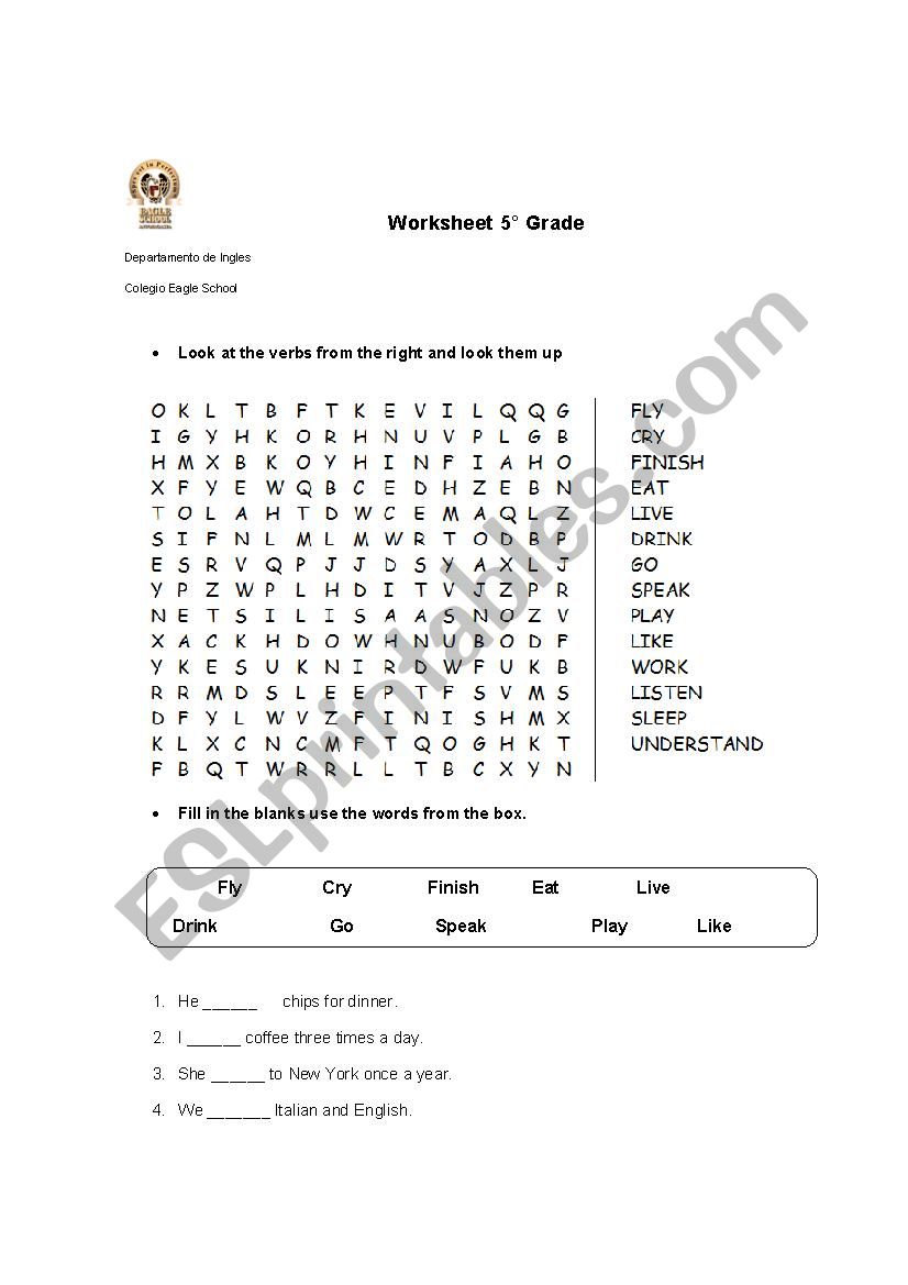 english-worksheets-verb-word-search