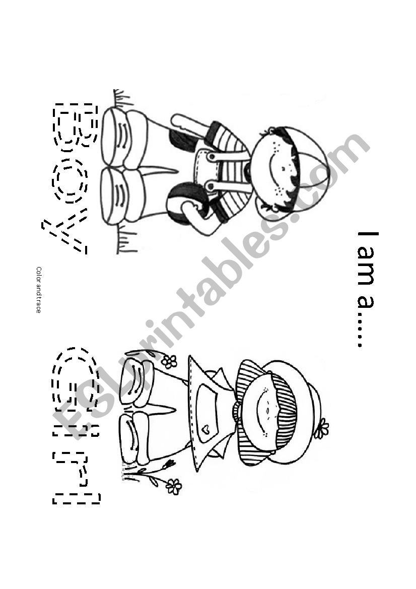 boy-girl-teacher worksheet