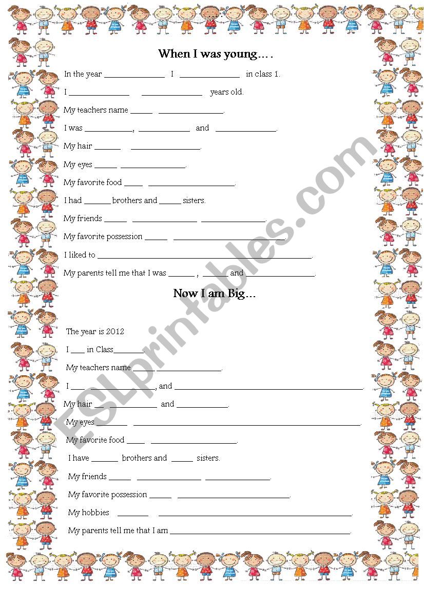 past present worksheet worksheet