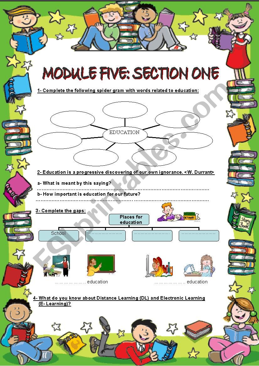 EDUCATION: TRADITIONAL vs MODERN*** DISTANCE LEARNING * E-LEARNING * SPACIAL EDUCATION