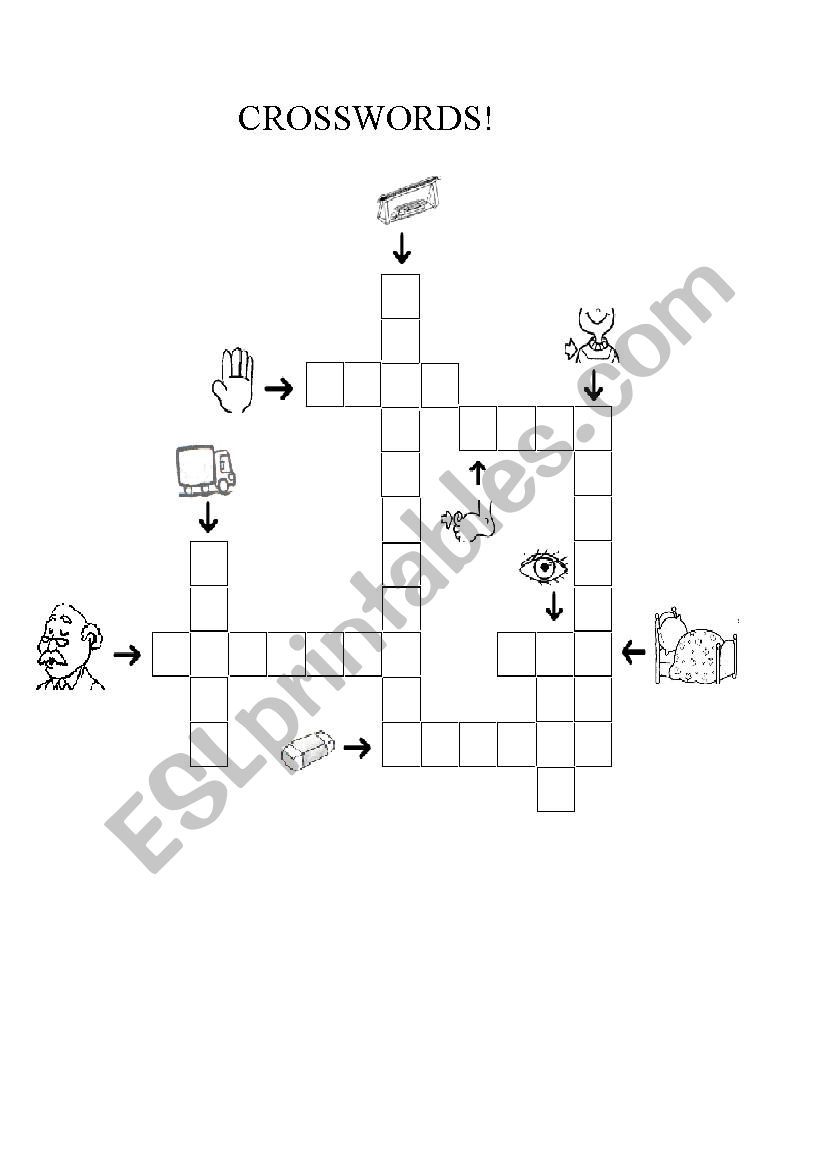crosswords worksheet
