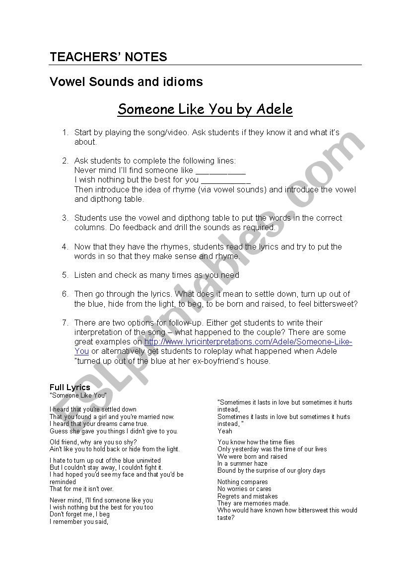 Adele Songs Lyrics Someone Like You Adele Songs Lyrics Someone Like You