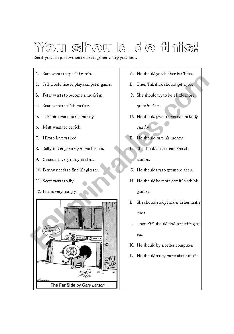 Should modal sentence scrambal 