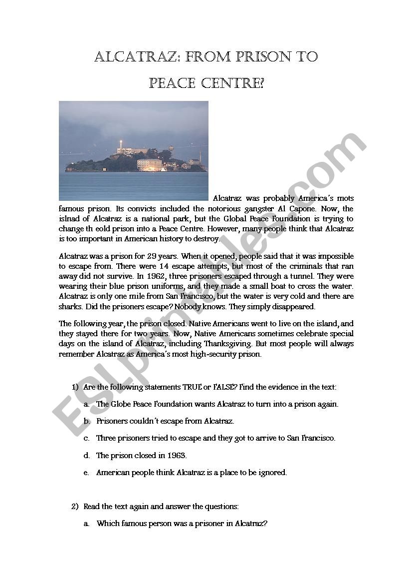 ALCATRAZ worksheet