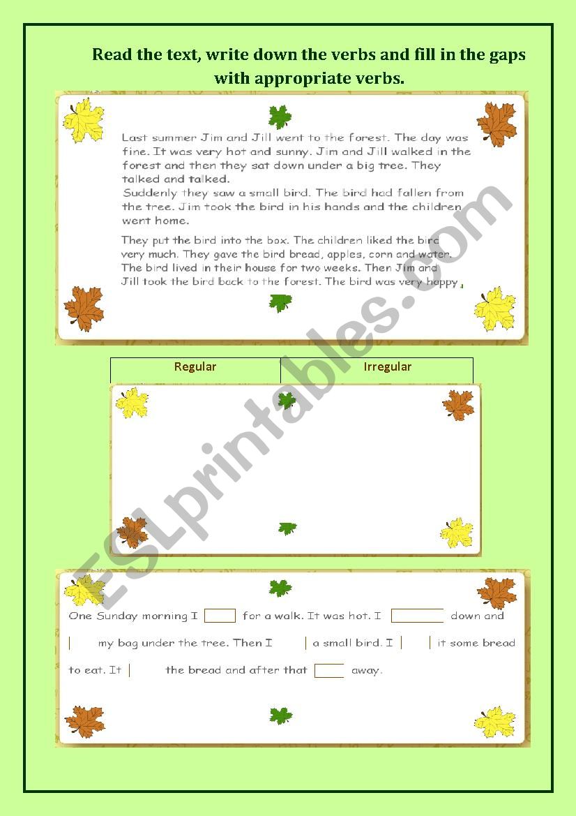 Simple Past Practice worksheet