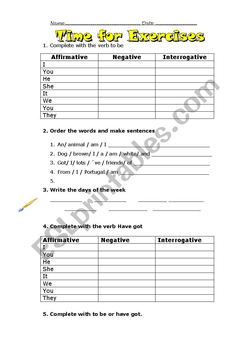 revisions worksheet worksheet