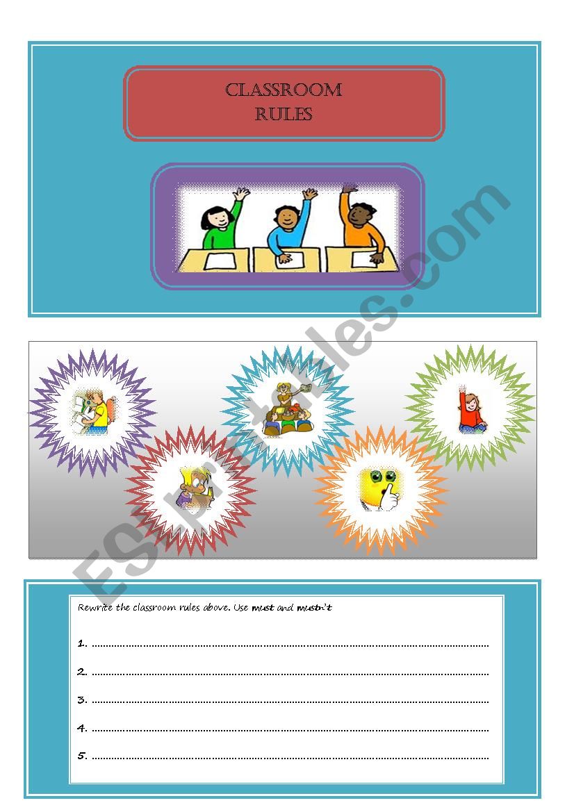 MUST worksheet