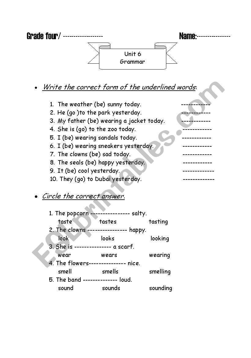 the food i eat worksheet