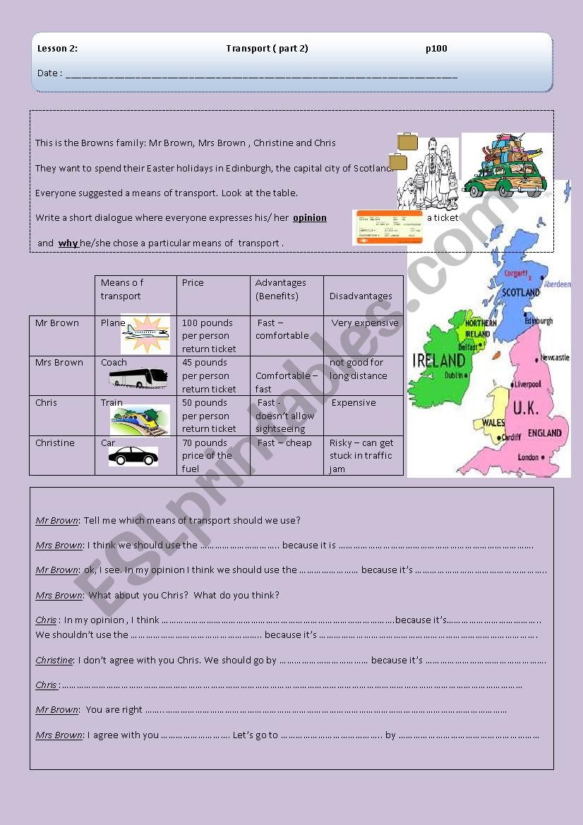 Transport part 2 ( module 4 /lesson 2 / part 2)