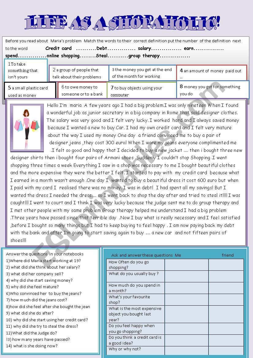 life-as-a-shopaholic-esl-worksheet-by-primpi