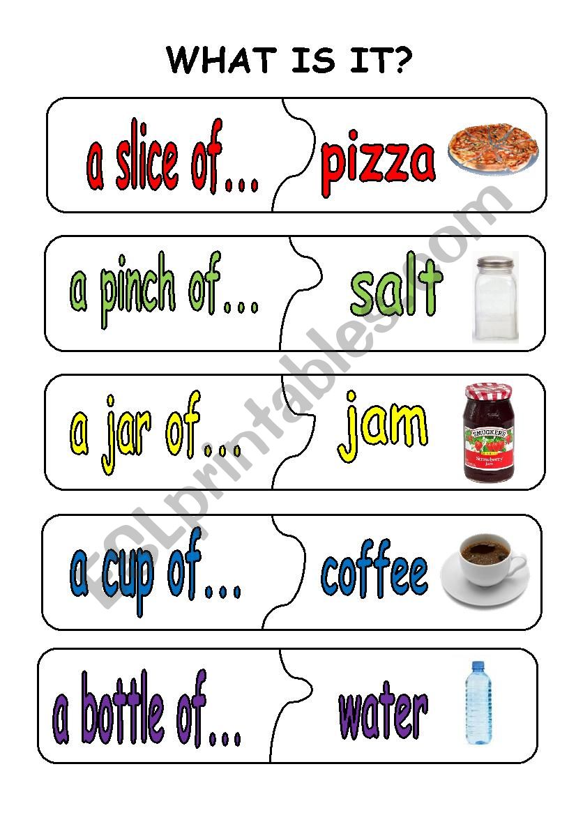 quantifiers puzzle pieces2 worksheet