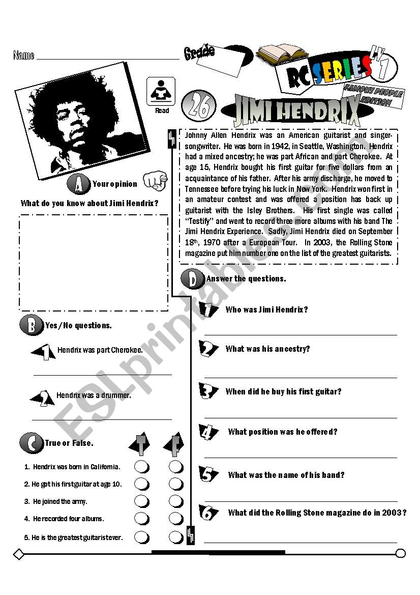 RC Series Famous People Edition_26 Jimi Hendrix  (Fully Editable+Key) 