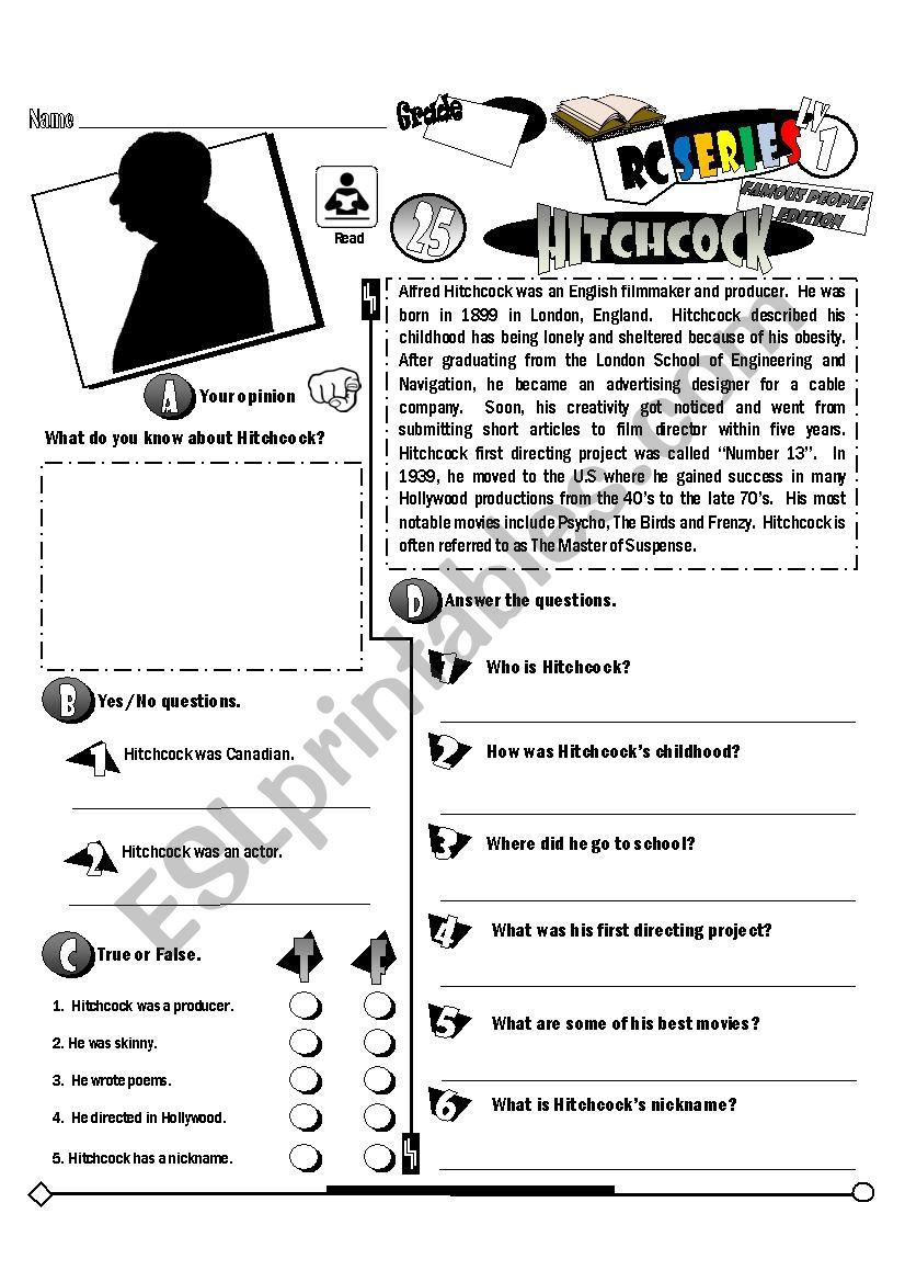 RC Series Famous People Edition_25 Alfred Hitchcock (Fully Editable+Key) 