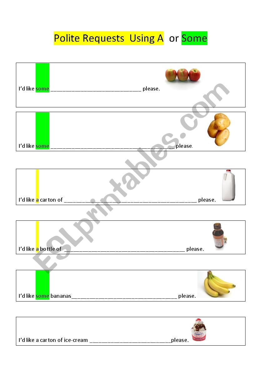 english-worksheets-polite-requests-using-a-and-some