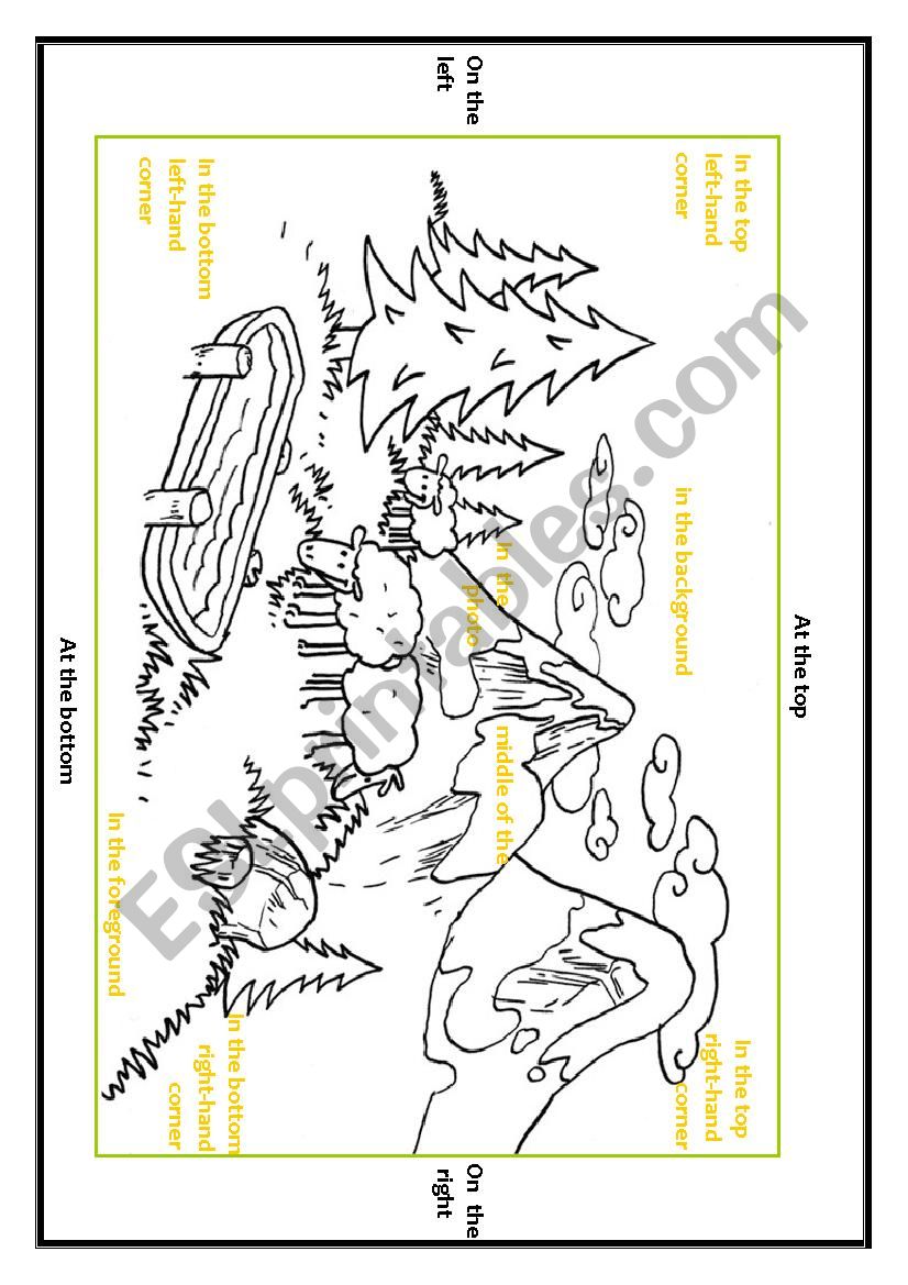 Description vocabulary worksheet