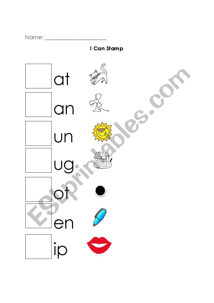 Beginning Consonants worksheet