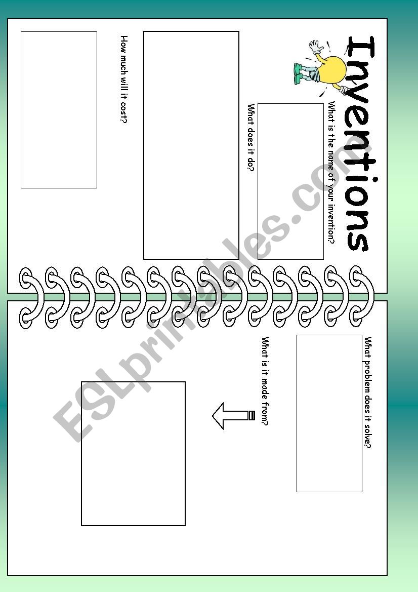 Inventions worksheet