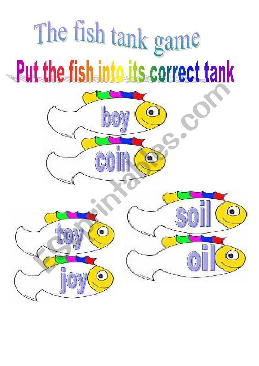 fish tank game part 2 worksheet