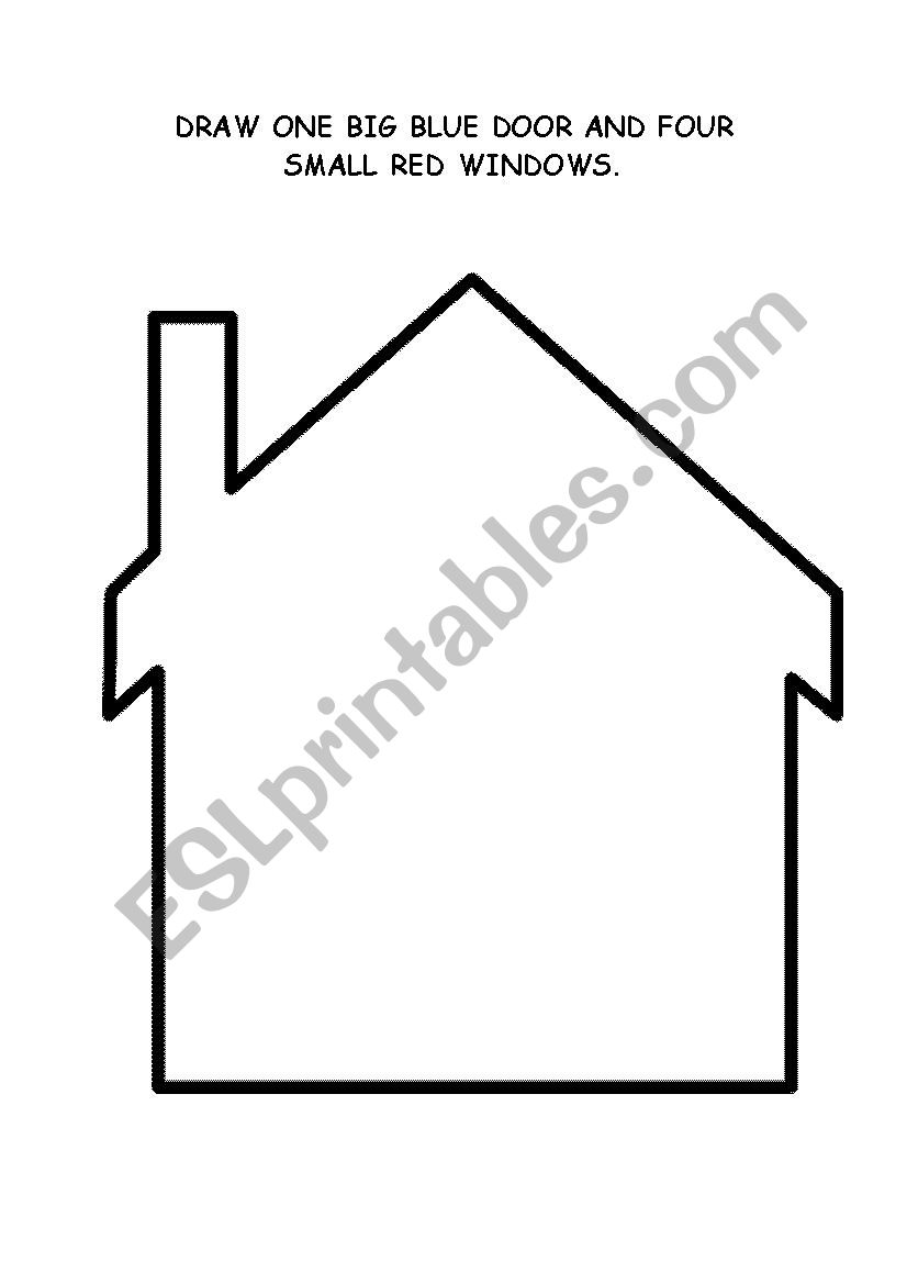 HOUSE worksheet