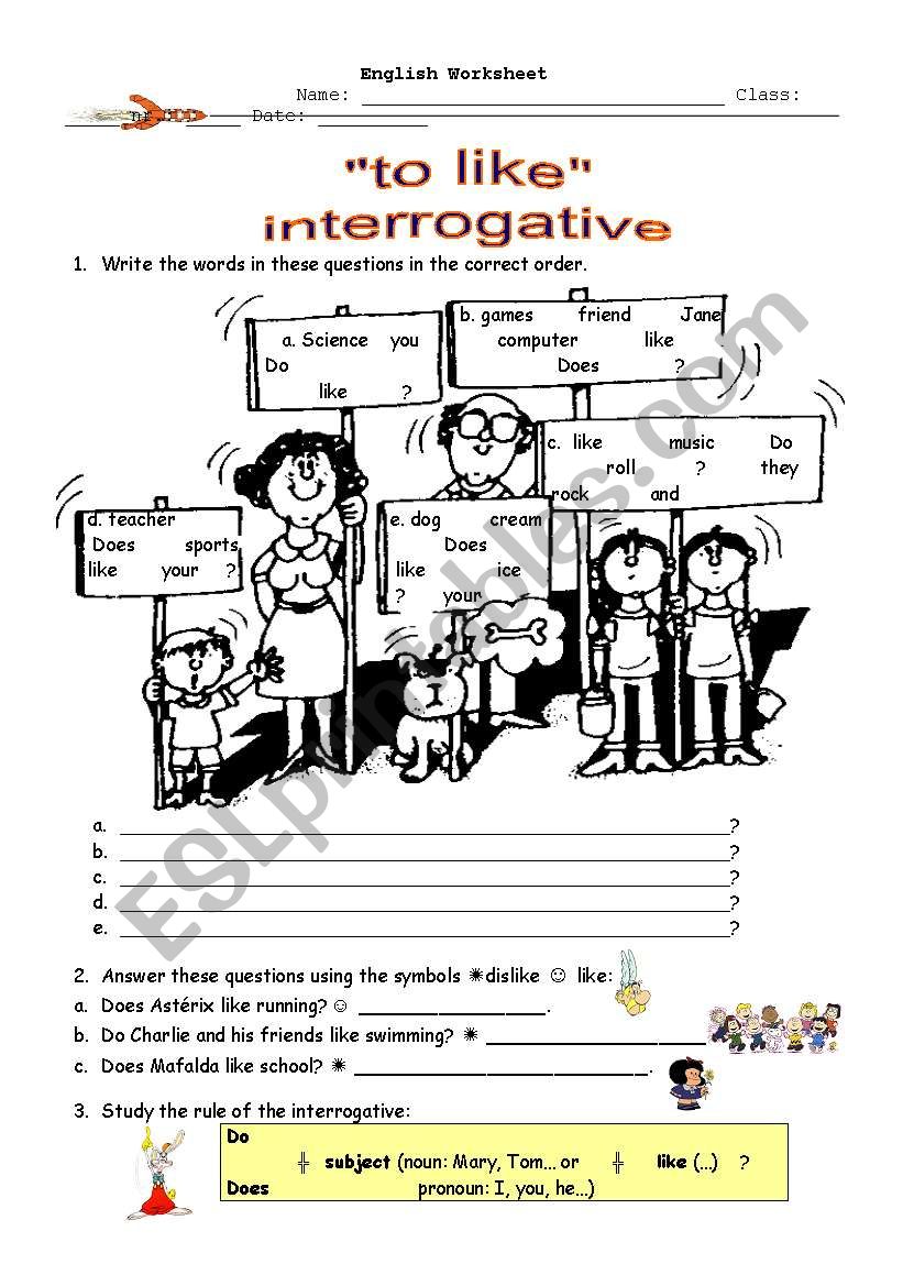 Interrogative of 