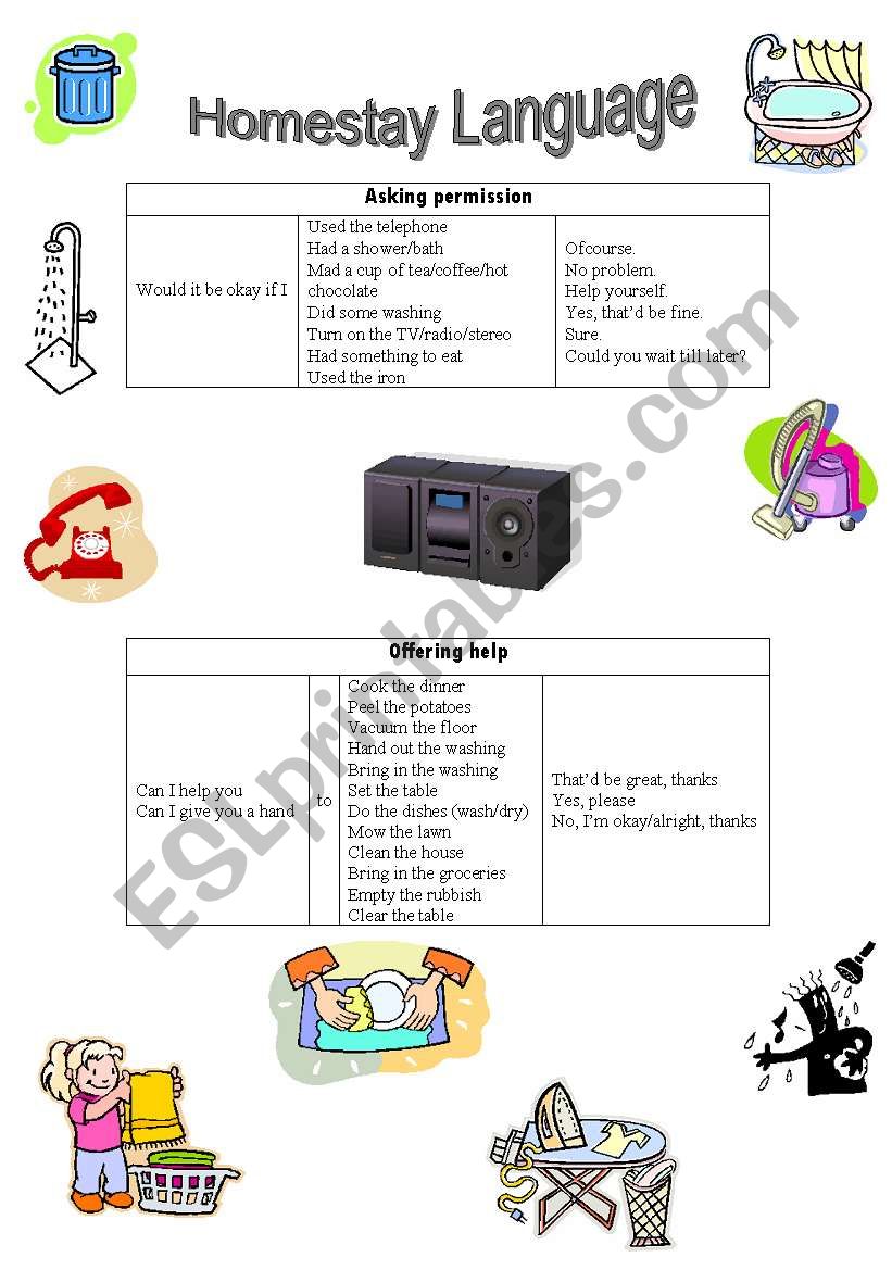 homestay-language-esl-worksheet-by-huayi606