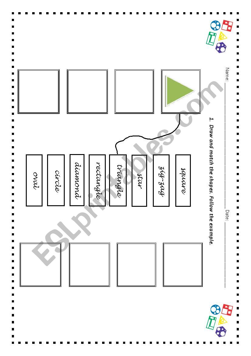 Shapes worksheet